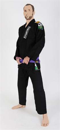 Manto Champ 2.0 Black Jiu Jitsu Gi